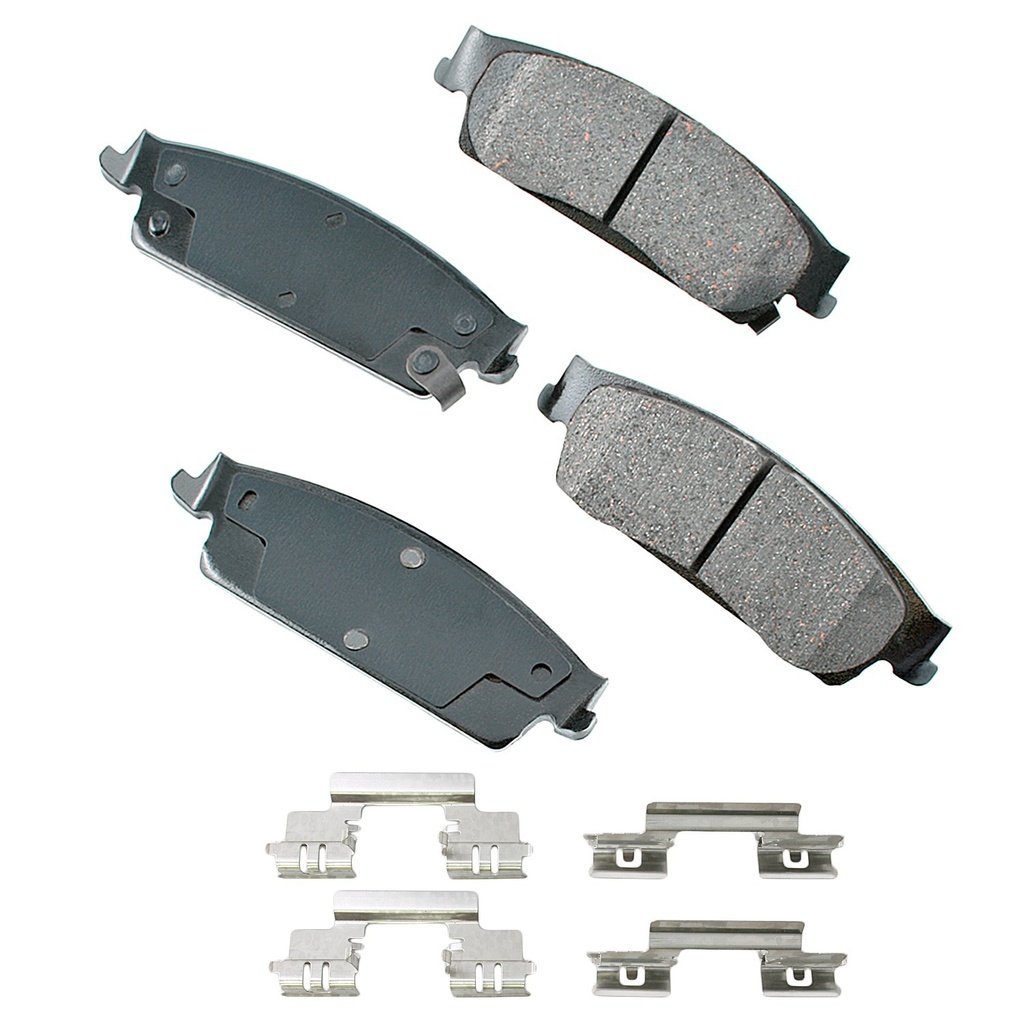 Akebono Brake Corporation - Brake Pad Rear Cadillac Escalade 07-14