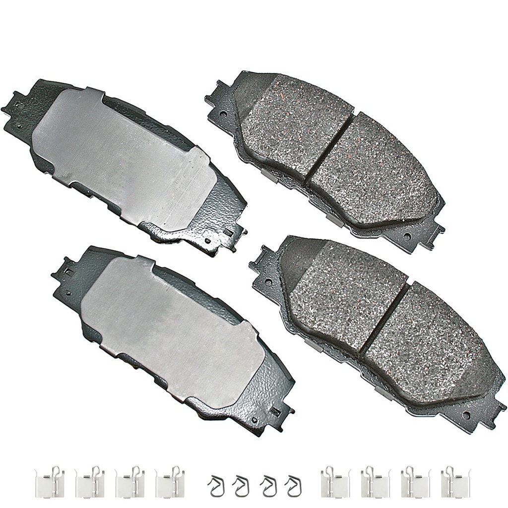 Akebono Brake Corporation - Proact Ultra-Premium Brake Pads - Front