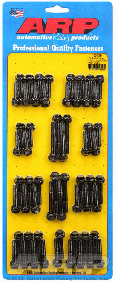 [ARP100-7534] ARP - Valve Cover Bolt Kit 6pt - Duramax 6.6L