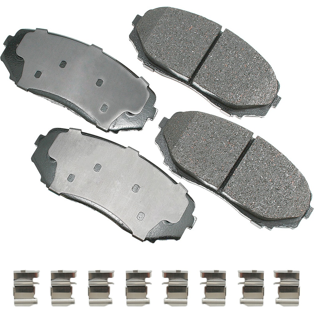 Akebono Brake Corporation - Proact Ultra-Premium Brake Pads - Front