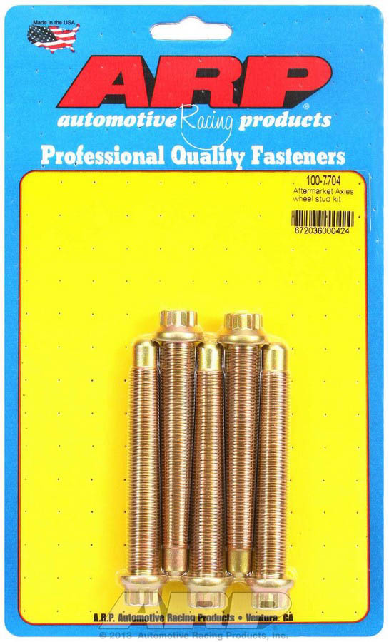 [ARP100-7704] Arp - Wheel Stud Kit - 1/2-20 3.470 (5pk)
