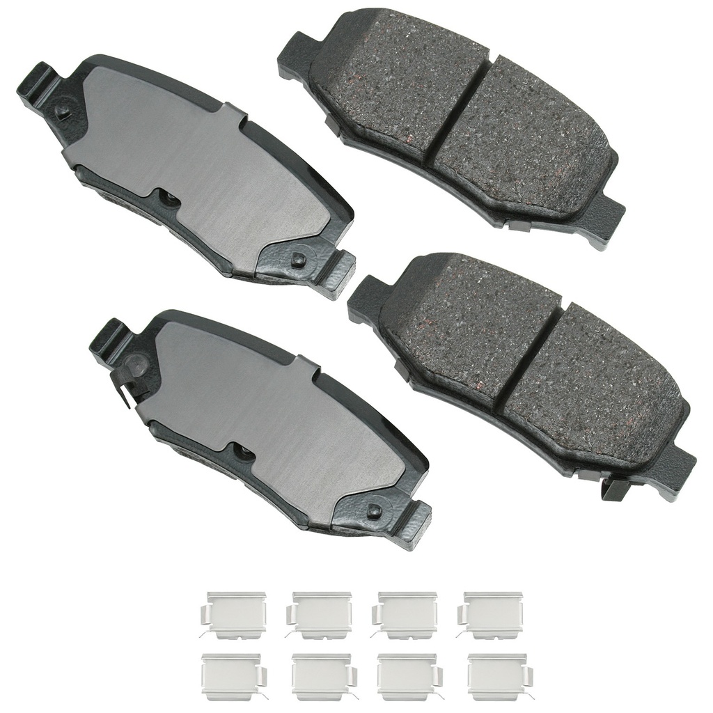 Akebono Brake Corporation - Brake Pad Rear Dodge Nitro 07-11 Wrangler