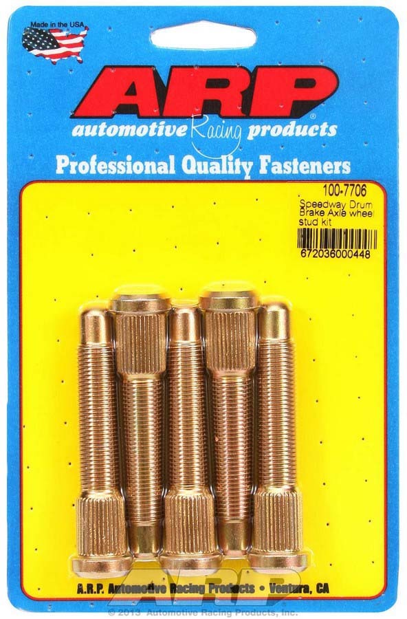 [ARP100-7706] Arp - Wheel Stud Kit - 1/2-20 2.970/.568 Knurl (5)