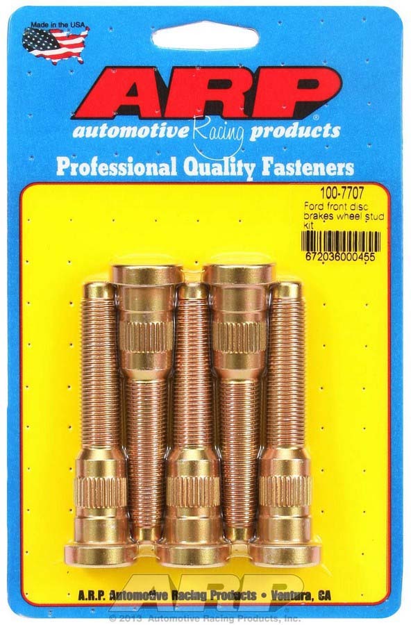 [ARP100-7707] ARP - Wheel Stud Kit - 1/2-20 3.050/.618 Knurl (5)