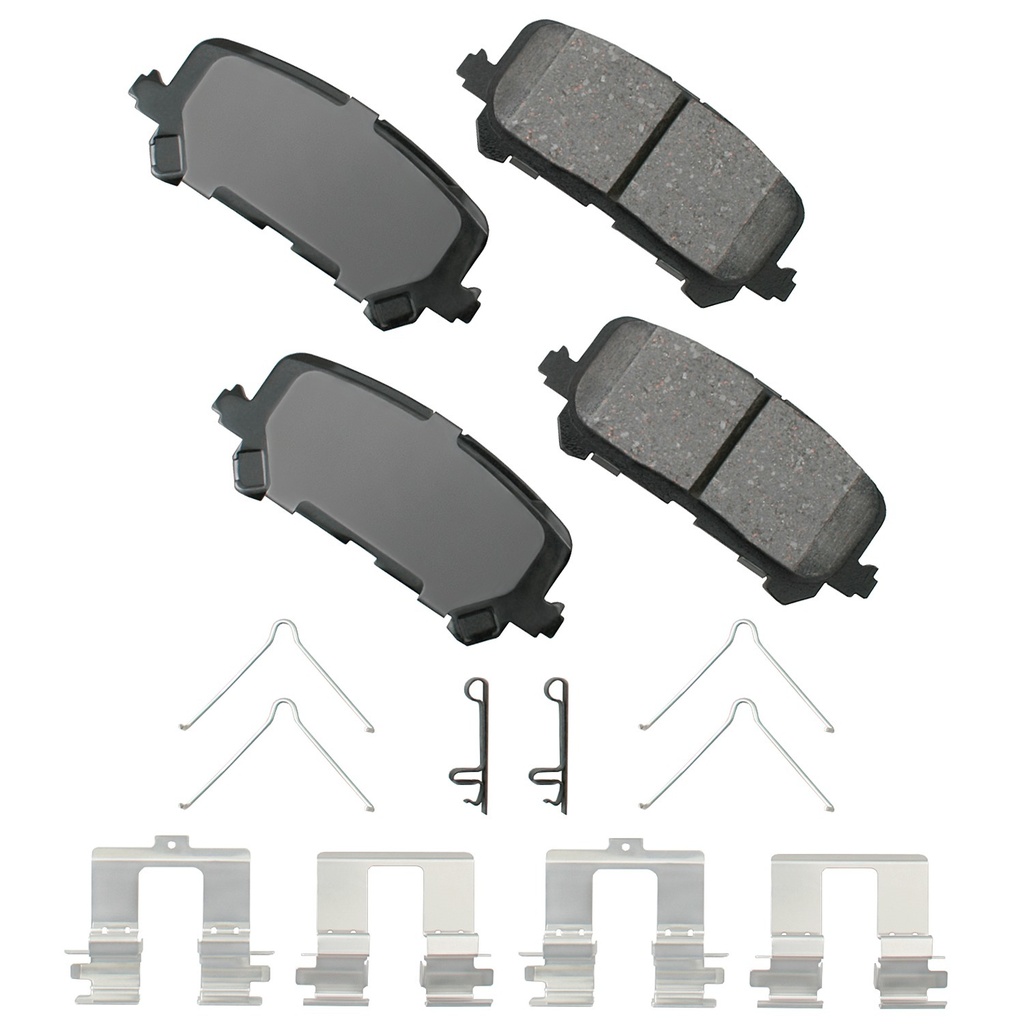 Akebono Brake Corporation - Brake Pad Rear Acura MDX 07-16 Honda Odyssey