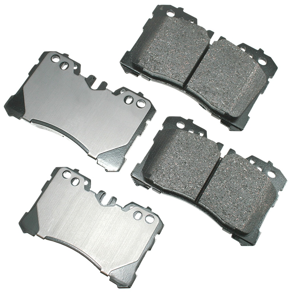 Akebono Brake Corporation - Brake Pad Lexus LS460 07 -17 LS500 18-19