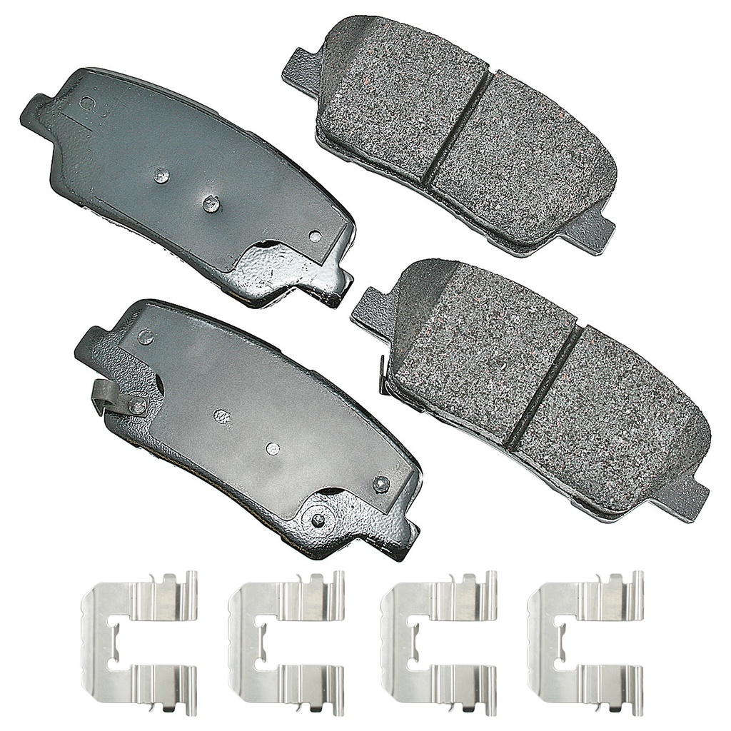 Akebono - Brake Pad Rear Hyundai Santa Fe 10-16