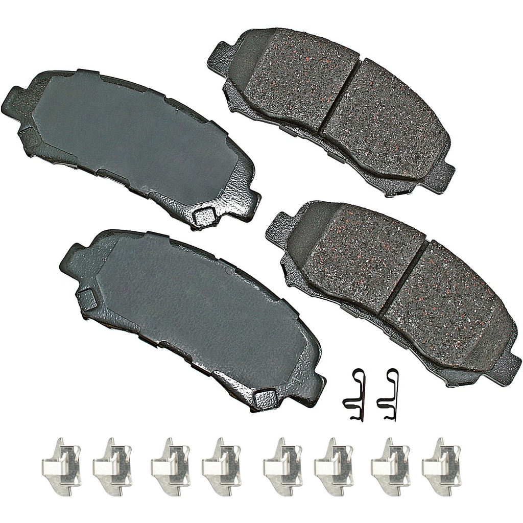 Akebono Brake Corporation - Brake Pad Front Nissan Rogue 08-18 Select 14-15