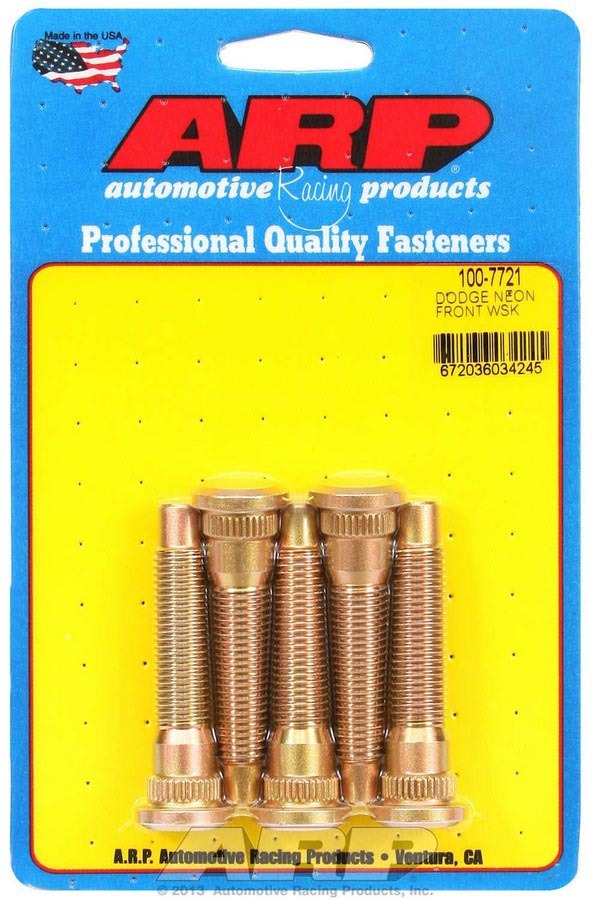 [ARP100-7721] ARP - Wheel Stud Kit - Dodge Neon Front