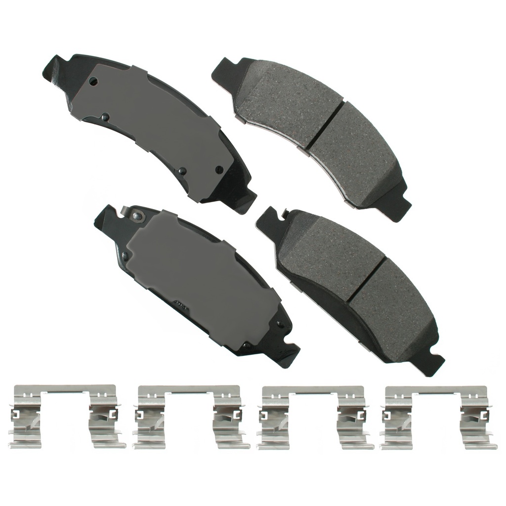 Akebono Brake Corporation - ProACT Ultra-Premium Brake Pads - Front