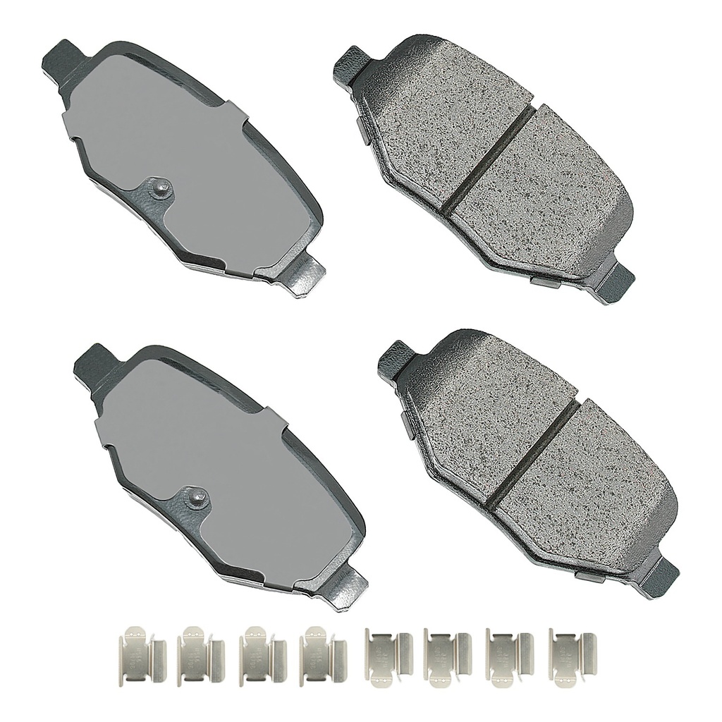 Akebono Brake Corporation - Brake Pad Rear Ford Edge 11-14 Flex 09-19
