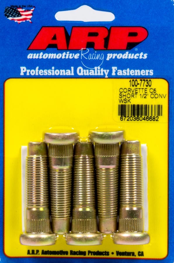 [ARP100-7730] ARP - Wheel Stud Kit 5pk C5 Corvette 1/2-20 Conv.
