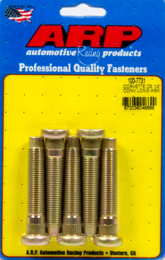 [ARP100-7731] Arp - Wheel Stud Kit 5pk C5 Corvette 1/2-20 Conv.