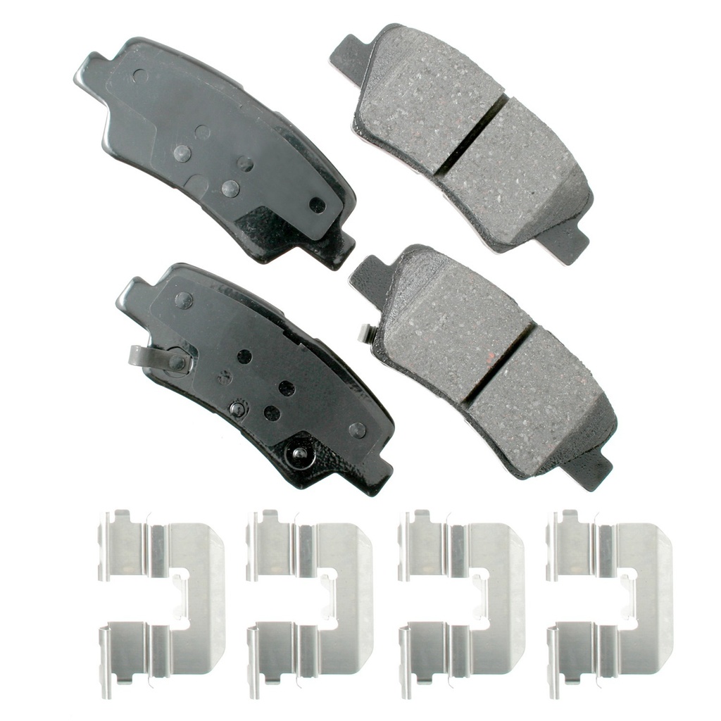 Akebono Brake Corporation - Brake Pads Hyundai Accent 17-12 Elantra
