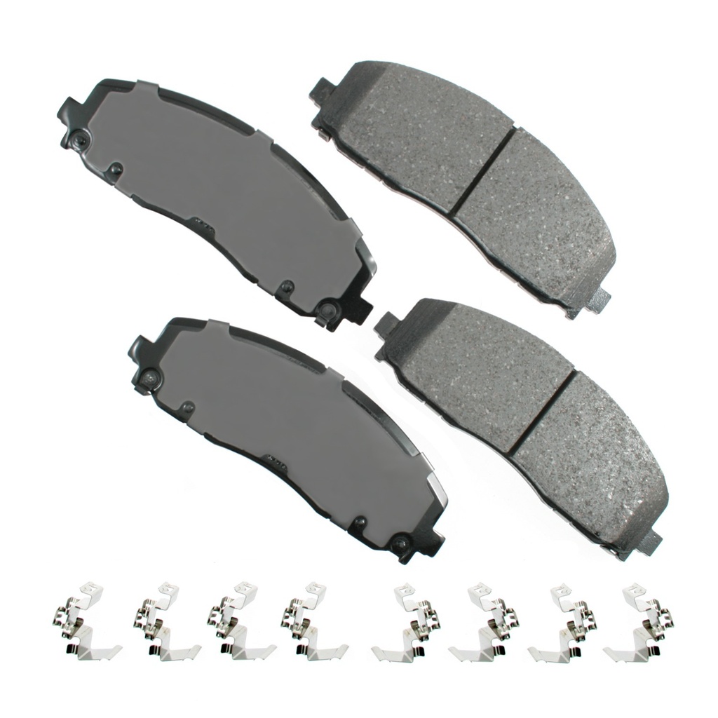 Akebono Brake Corporation - Brake Pad Front Chrysler Pacifica 17-19 T&C 12-16