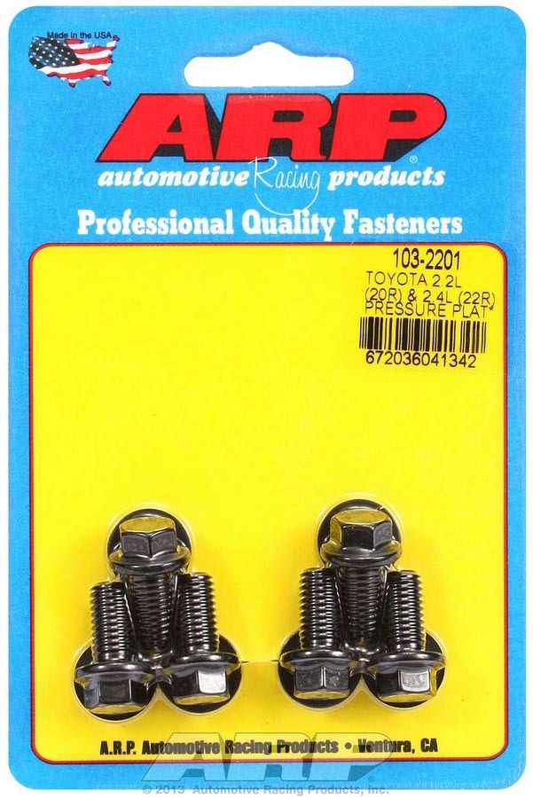 [ARP103-2201] Arp - Pressure Plate Bolt Kit Toyota 2.2L 20R/2.4L 22R