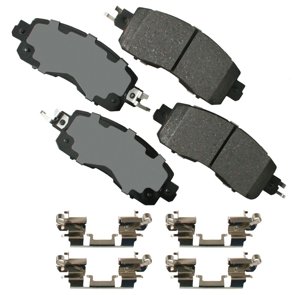 Akebono Brake Corporation - Proact Ultra-Premium Brake Pads - Front