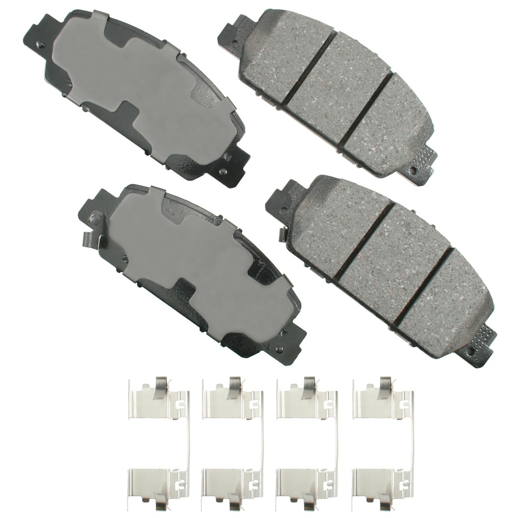 Akebono Brake Corporation - Proact Ultra-Premium Brake Pads - Front