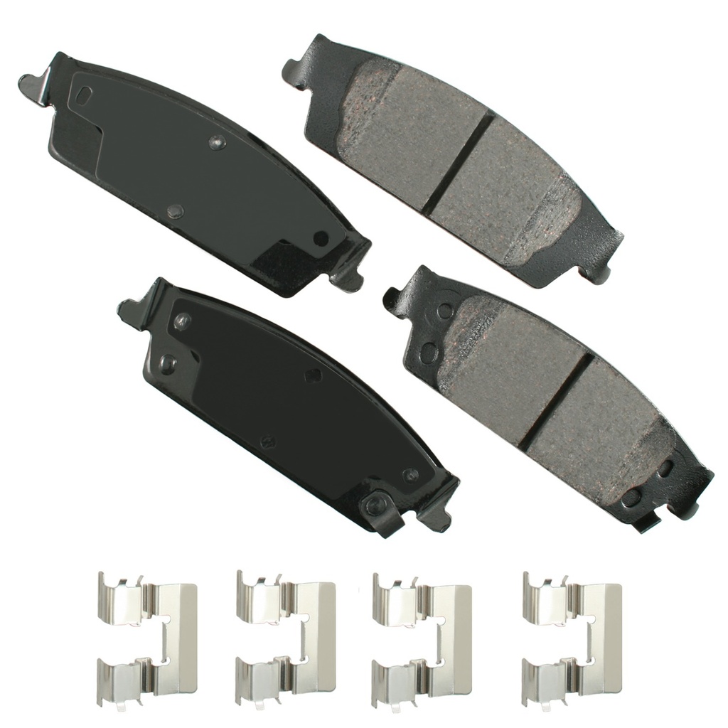 Akebono Brake Corporation - Proact Ultra-Premium Brake Pads - Rear