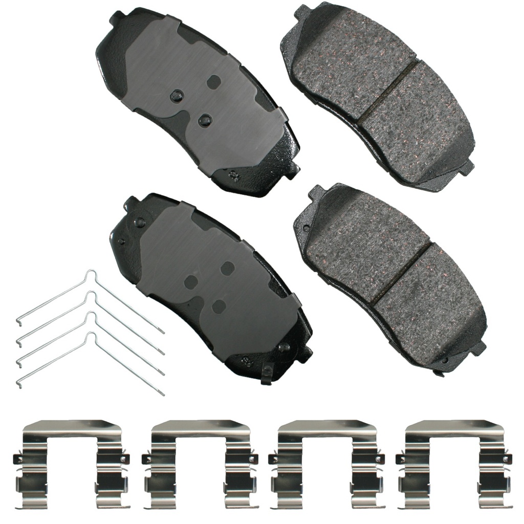 Akebono Brake Corporation - Brake Pad Hyundai Sonata 15-19 Optima 16-19