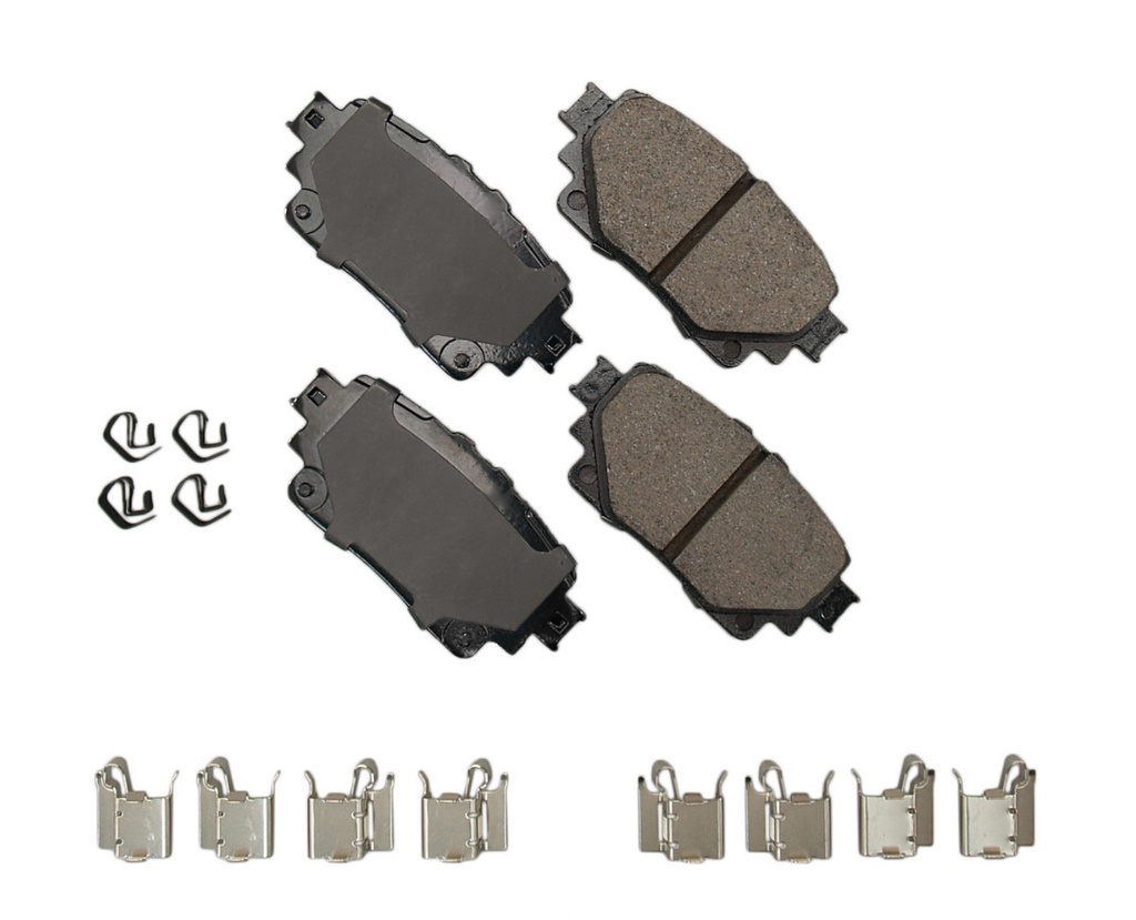 Akebono Brake Corporation - Toyota; Corolla 22-19 Highlander 22-20 RAV4 Pro