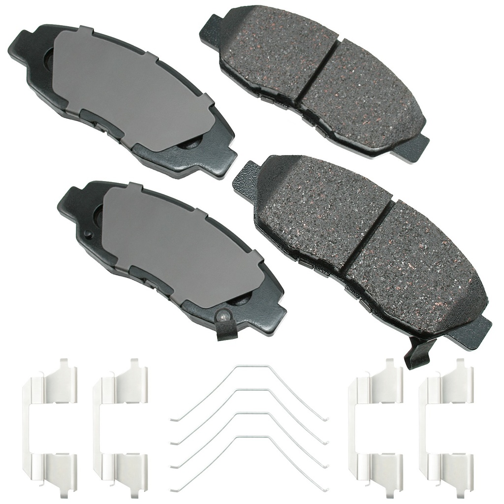 Akebono Brake Corporation - Proact Ultra-Premium Bra Ke Pads - Front