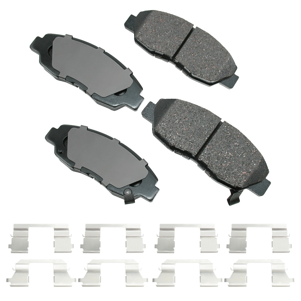 Akebono Brake Corporation - Brake Pad Front Honda Accord 98-02 Civic 06-11