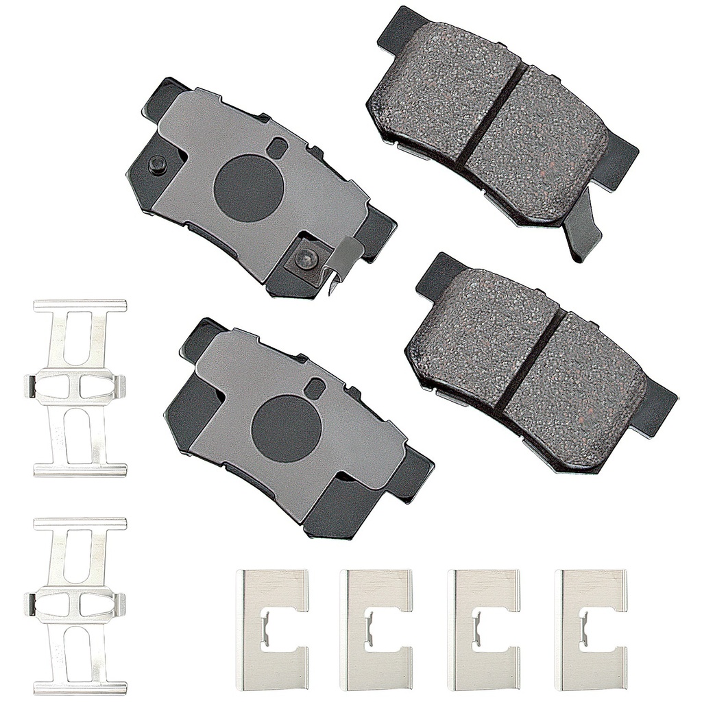 Akebono Brake Corporation - Proact Ultra-Premium Brake Pads - Rear