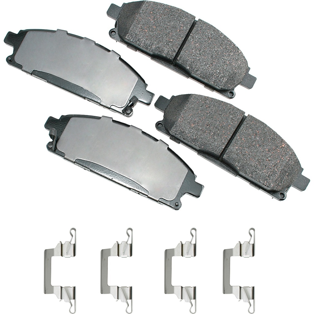 Akebono - Brake Pads Front Acura MDX 03-06 Quest 04-09