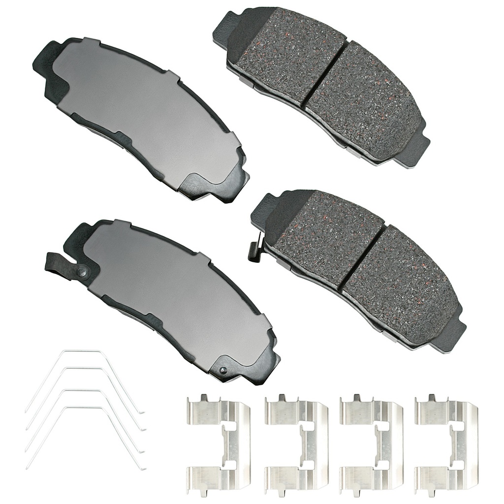 Akebono Brake Corporation - ProACT Ultra-Premium Brake Pads - Front