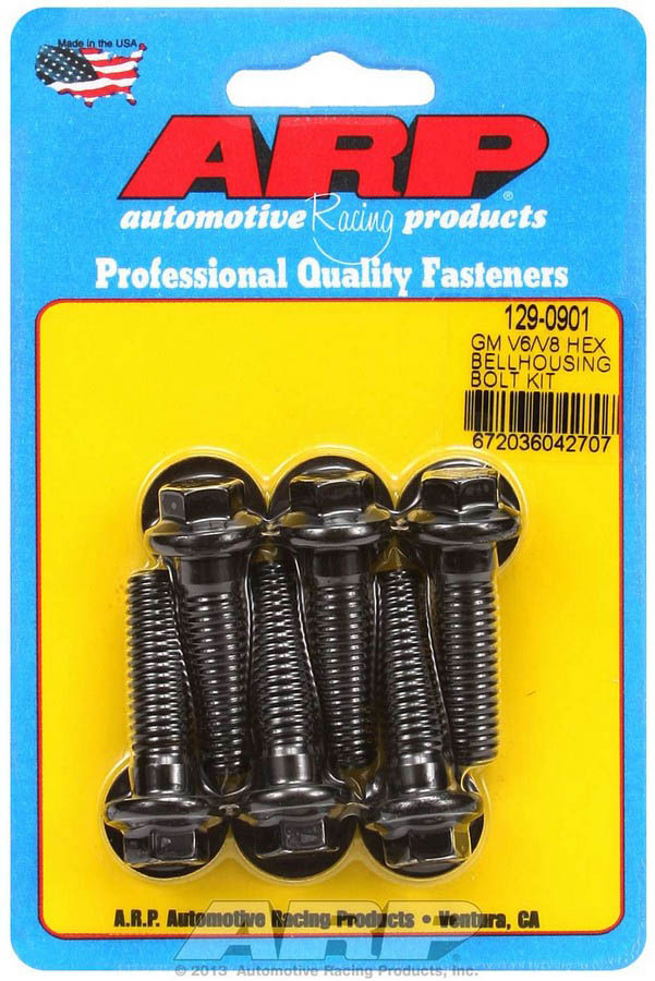 [ARP129-0901] Arp - Bellhousing Bolt Kit - 6pt. Gm V6/V8