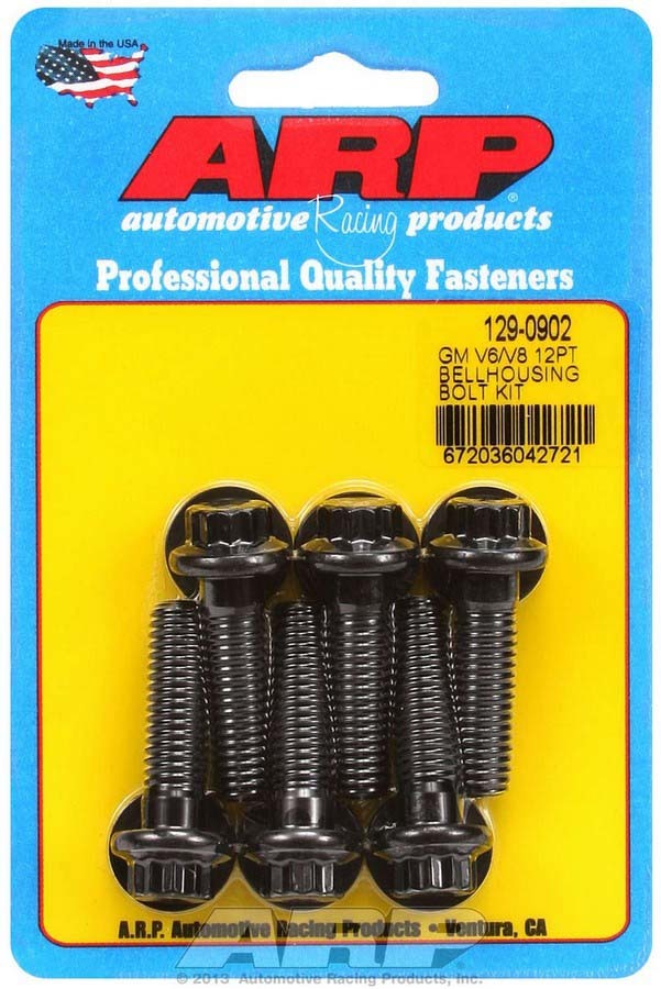 [ARP129-0902] ARP - Bellhousing Bolt Kit - 12pt. GM V6/V8