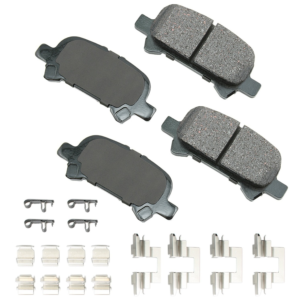 Akebono Brake Corporation - Brake Pads Rear Toyota Avalon 00-07 Camry 00-06