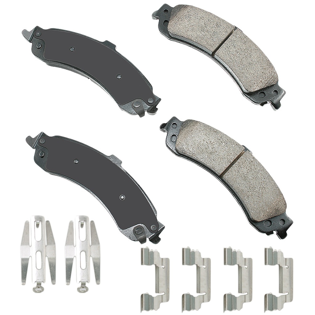 Akebono Brake Corporation - Proact Ultra-Premium Brake Pads - Rear