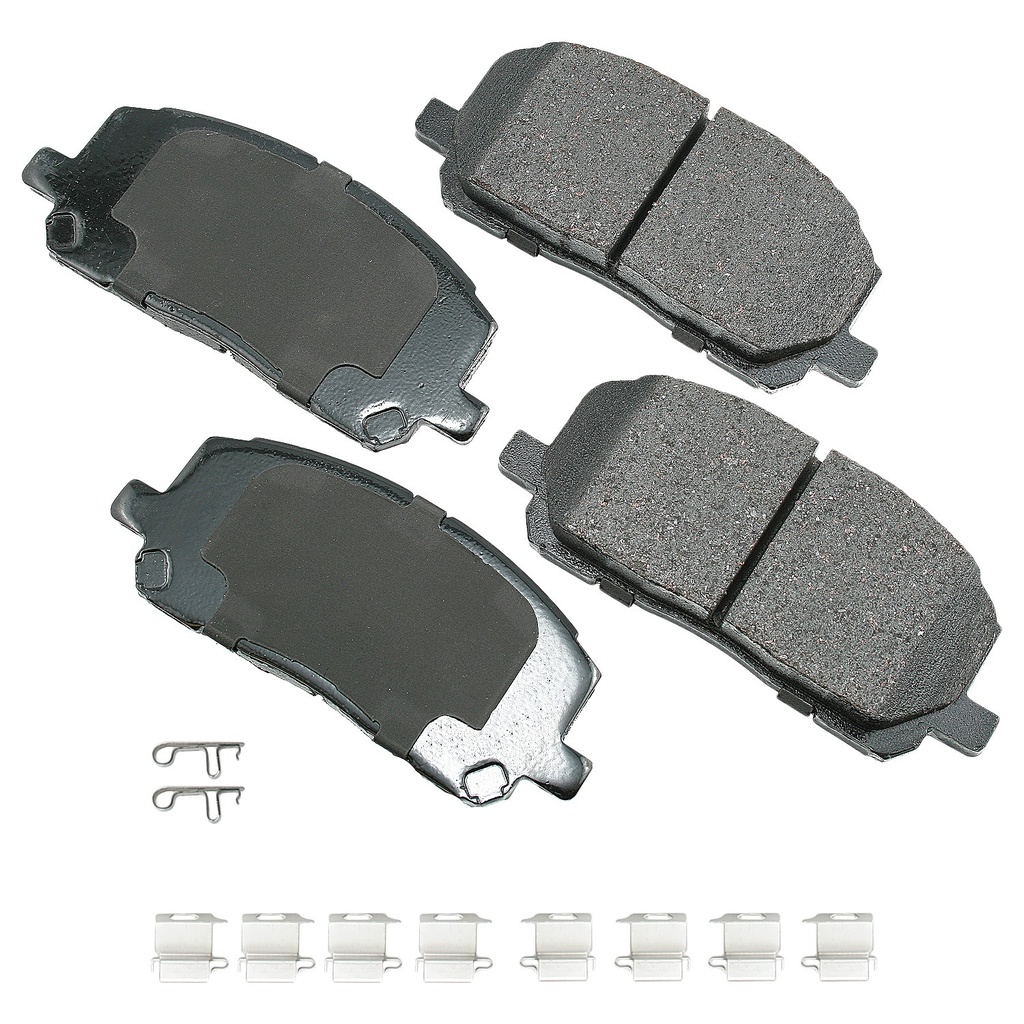 Akebono Brake Corporation - Proact Ultra-Premium Brake Pads - Front