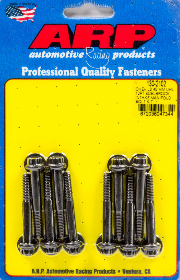 [ARP130-2102] ARP - Intake Manifold Bolt Kit GM LS w/Edelbrock Intake