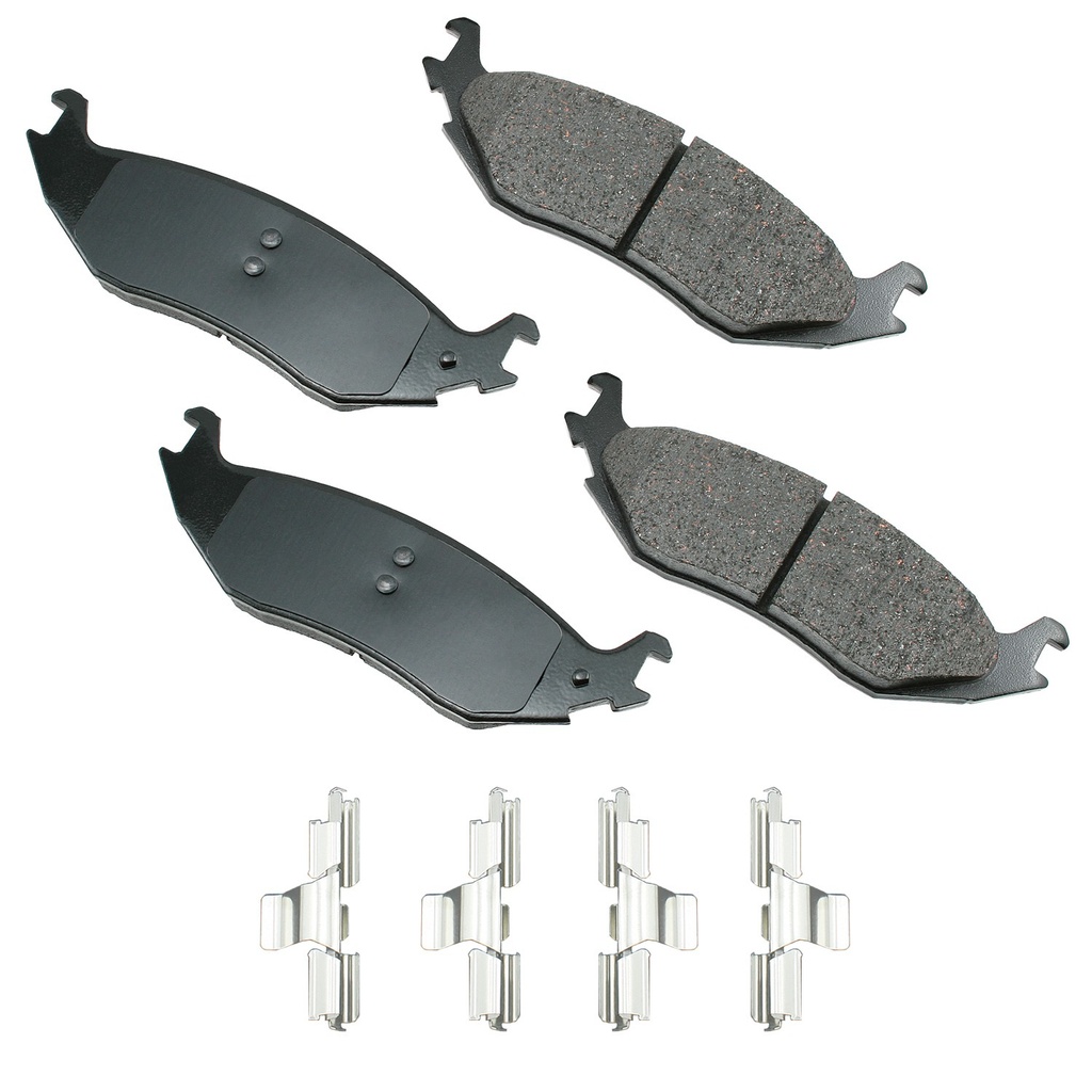 Akebono Brake Corporation - Brake Pads Rear Chrysler 07-09 Dodge Durango 03