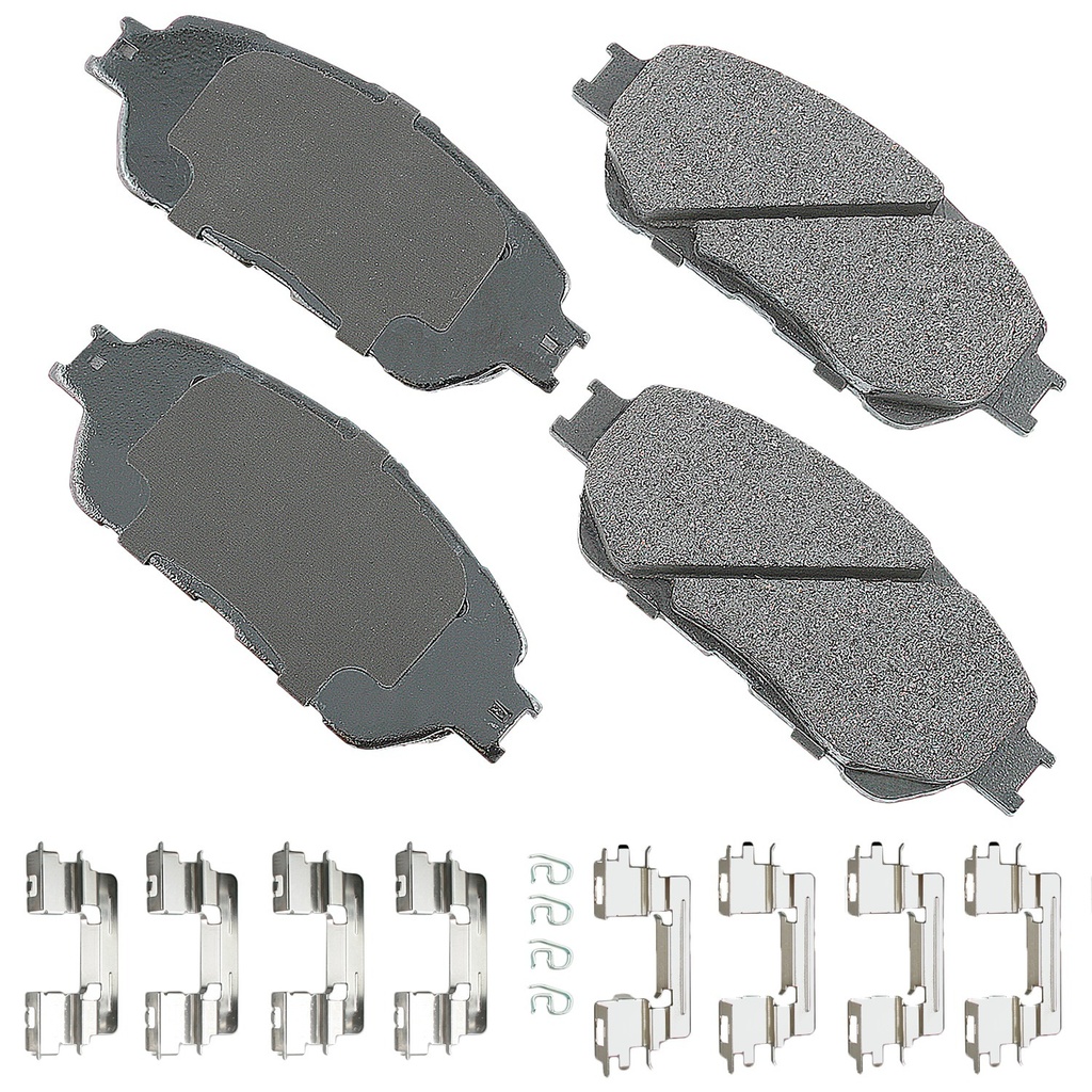 Akebono Brake Corporation - Brake Pads Front Lexus ES300 02-03 ES330 04-06