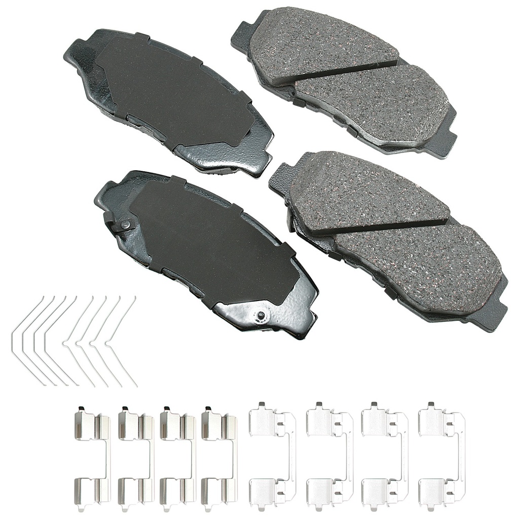 Akebono Brake Corporation - Proact Ultra-Premium Brake Pads - Front