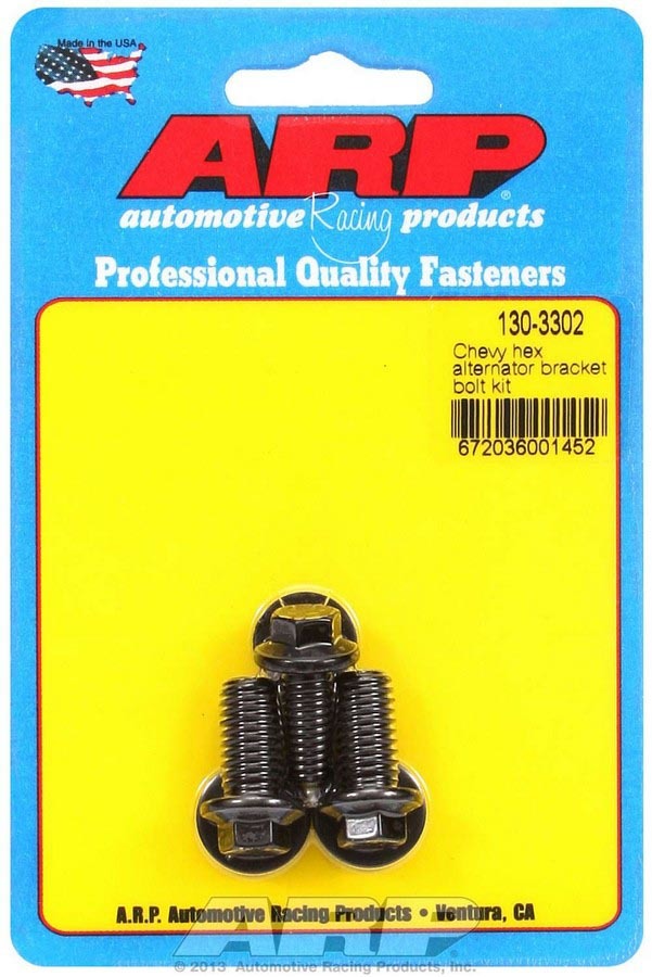Arp - Gm Alternator Bracket Bolt Kit - 6Pt