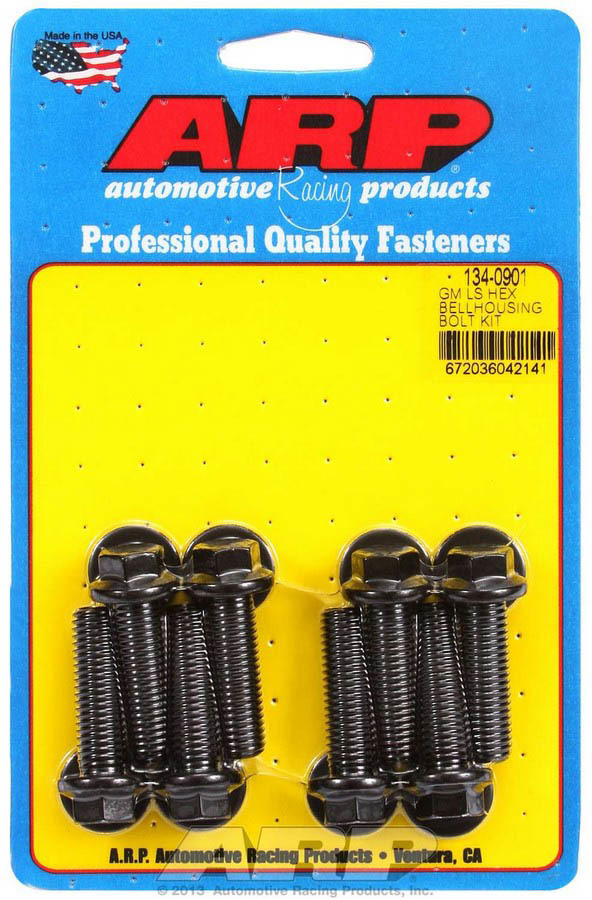 [ARP134-0901] ARP - Bellhousing Bolt Kit - 6pt. GM LS