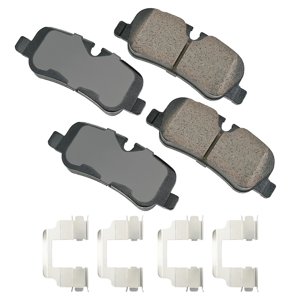 Akebono Brake Corporation - Brake Pads Rear Land Rover LR3 05-09