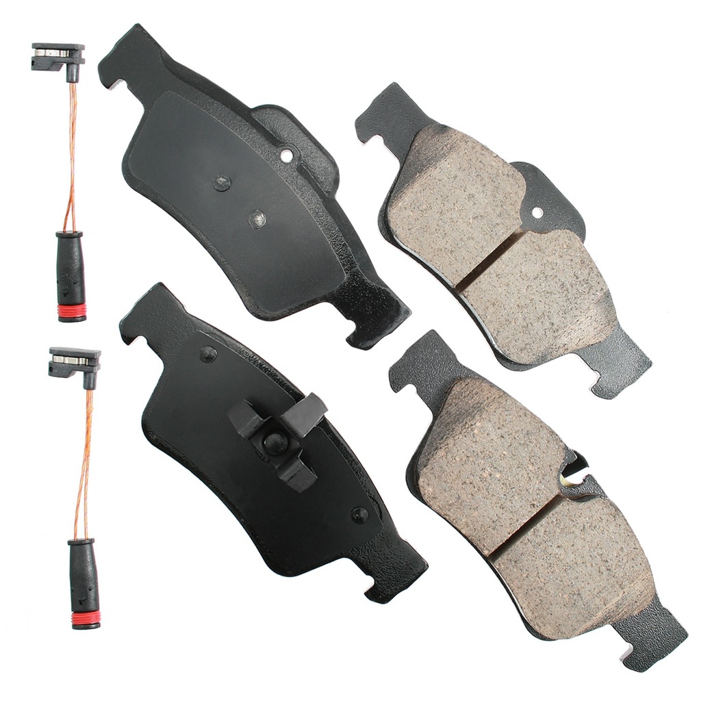 Akebono Brake Corporation - Euro Ultra-Premium Brake Pads - Rear