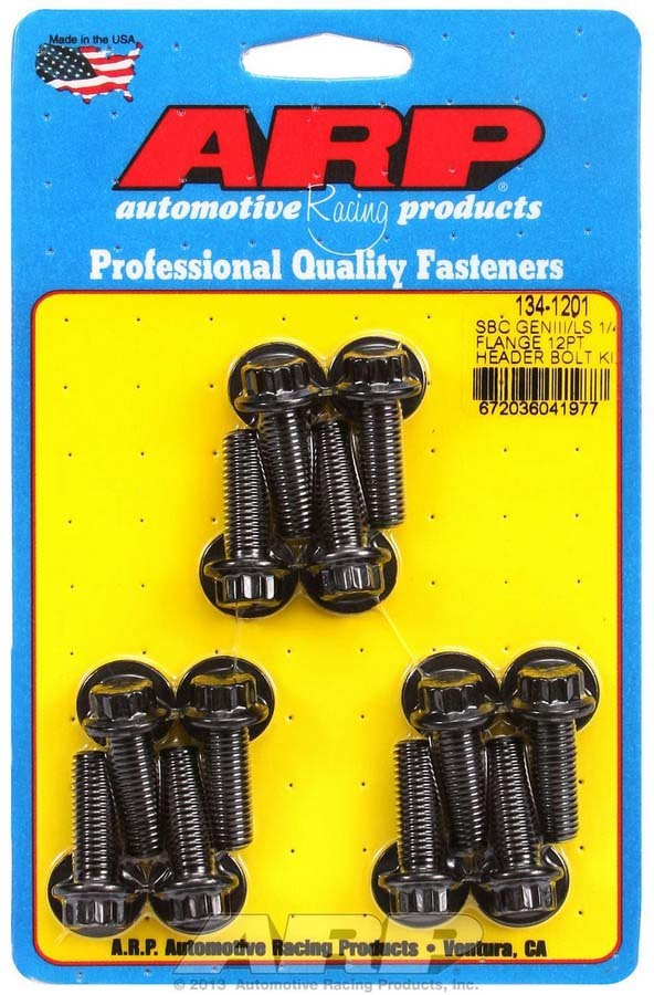 [ARP134-1201] ARP - Header Bolt Kit - 12pt. GM LS