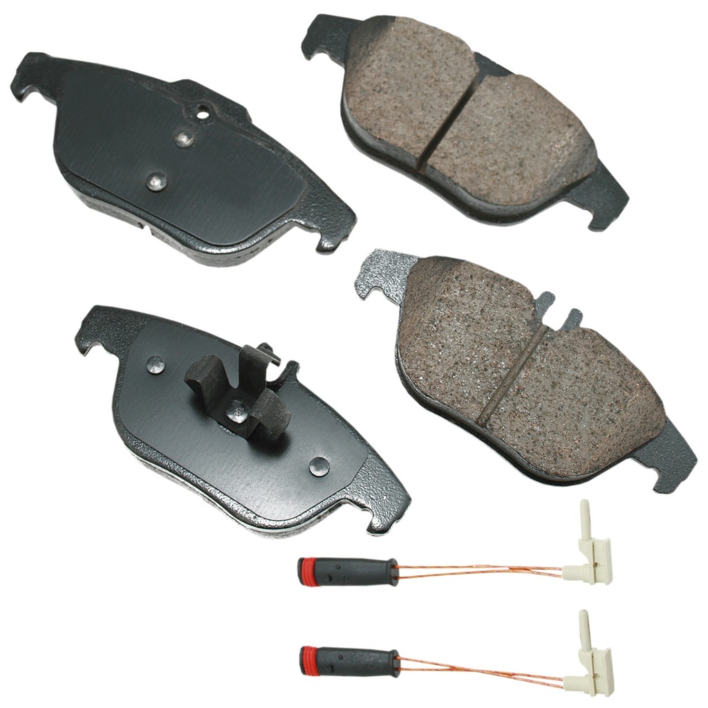 Akebono Brake Corporation - Euro Ultra-Premium Brake Pads - Rear
