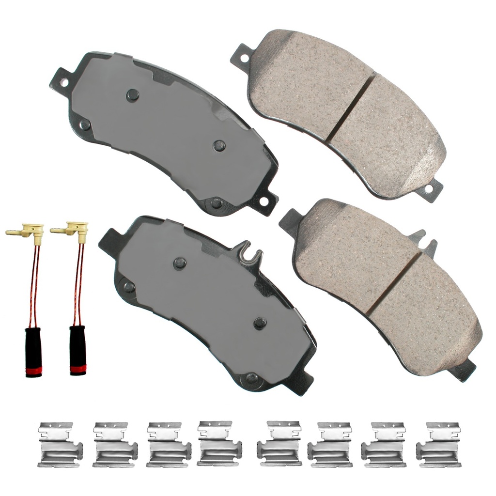 Akebono Brake Corporation - Mercedes-Benz GLK250 15-13  GLK350 15-10