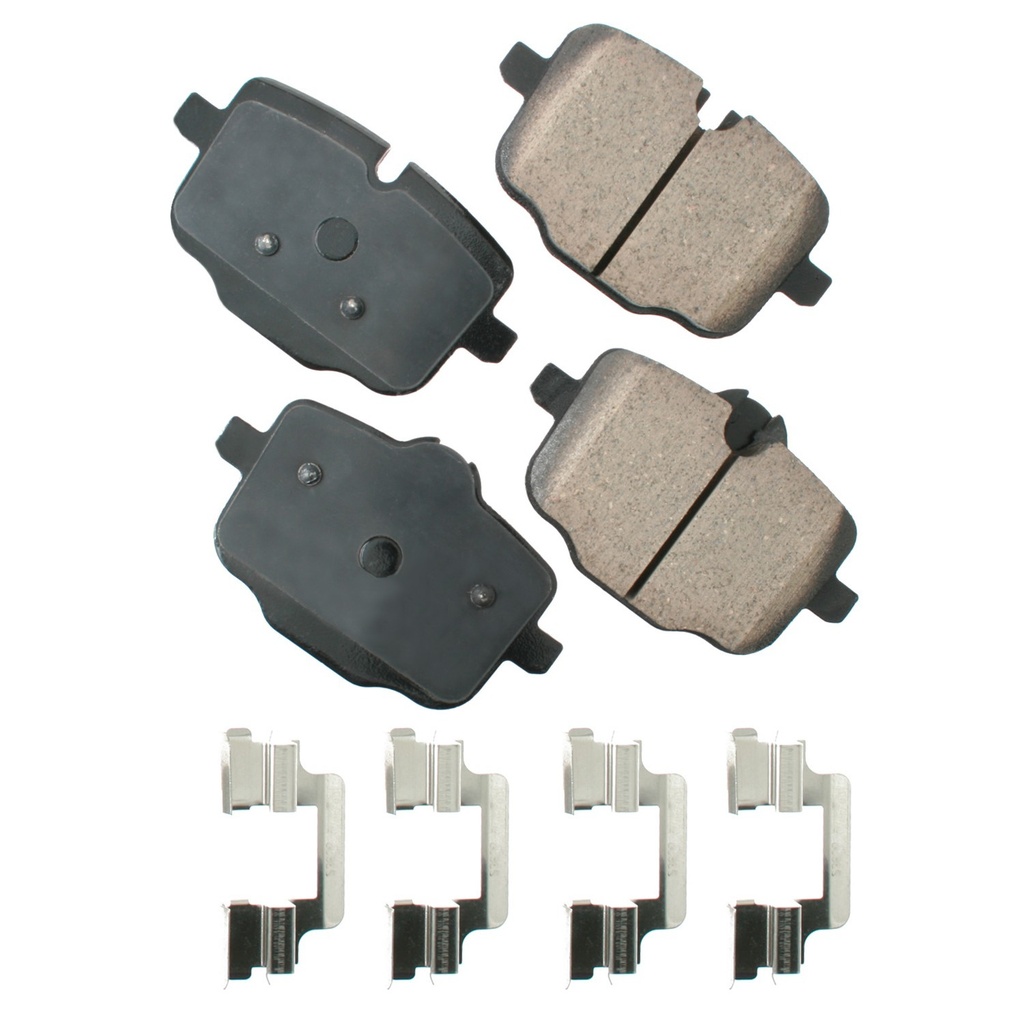 Akebono Brake Corporation - Brake Pads Rear BMW 550i 11-16 550i xDrive 11-16