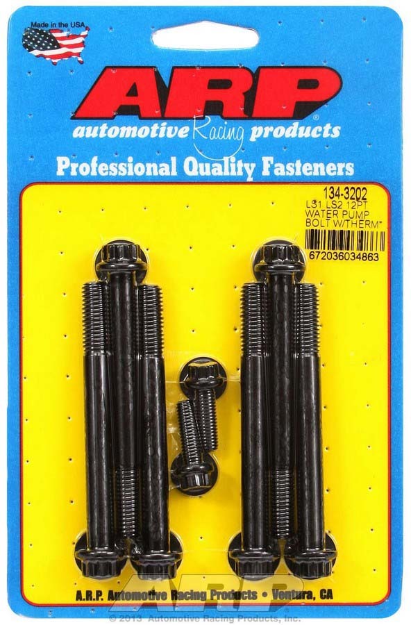 Arp - W/p & Thermostat Housing Bolt Kit - 12pt. Ls1/ls2
