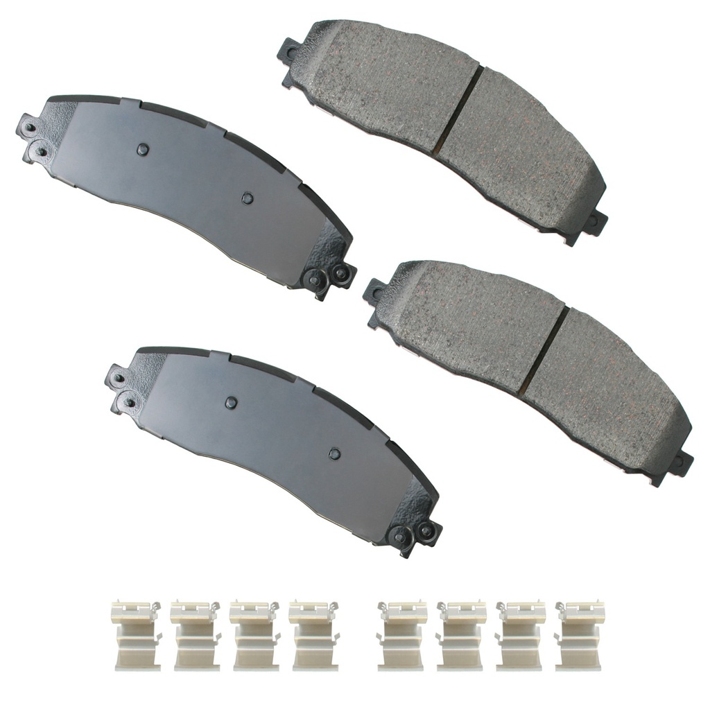 Akebono Brake Corporation - Brake Pad Rear Ford F- 250 13-19 F-350