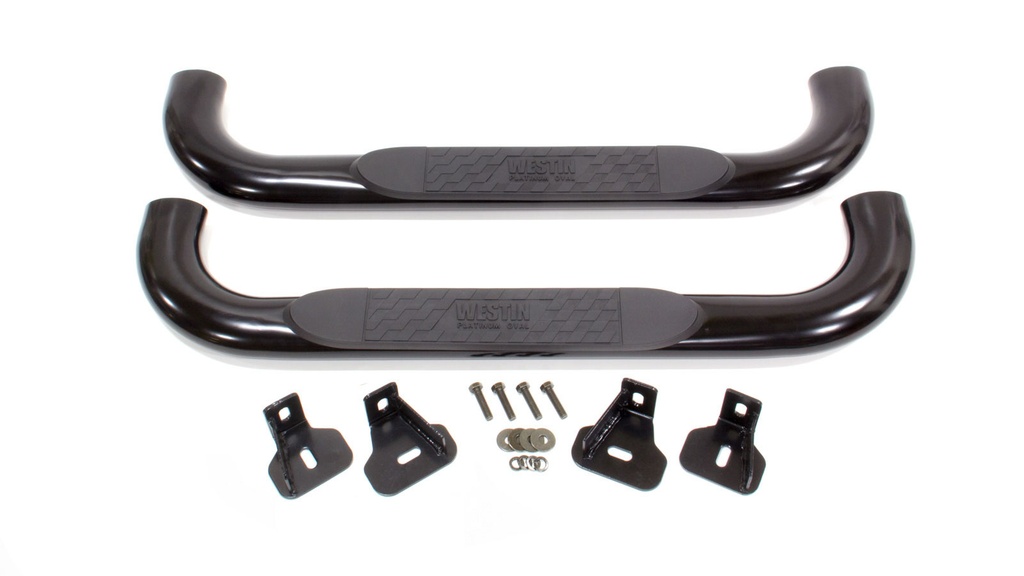Westin - 99-06 GM Full Size Reg Cab Oval Step Bar Black